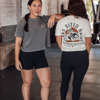 Cowgirl Boxy Crop - 100% Cotton